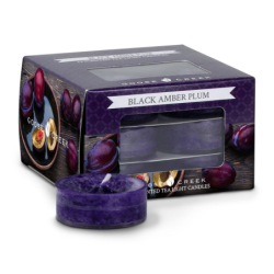 Prune Noire / Black Amber Plum - bougies cadeaux soins du corps
