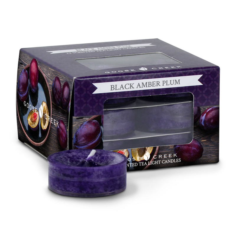 Prune Noire / Black Amber Plum - bougies cadeaux soins du corps